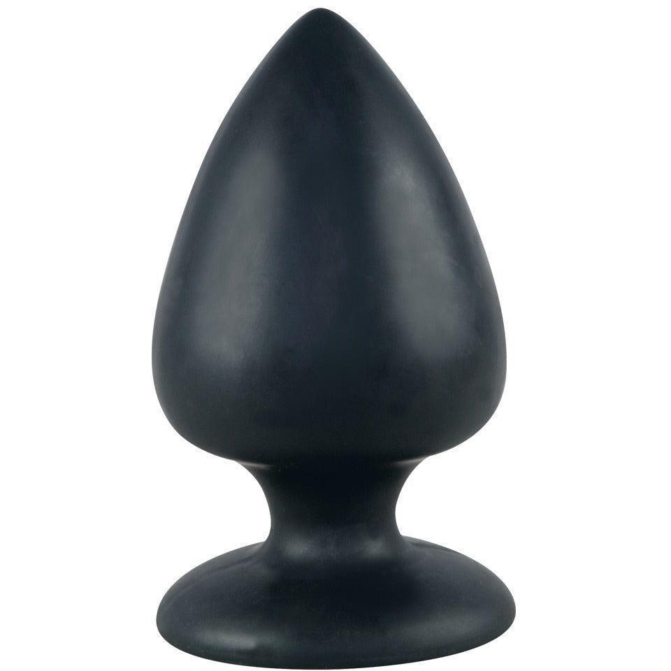 Analplug "XL Plug" aus Silikon - konisch Ă 7.5 cm (schwarz) - loveiu.ch