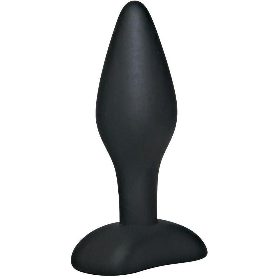 Analplug "S Plug" aus Silikon - konisch Ă 2.6 cm (schwarz) - loveiu.ch