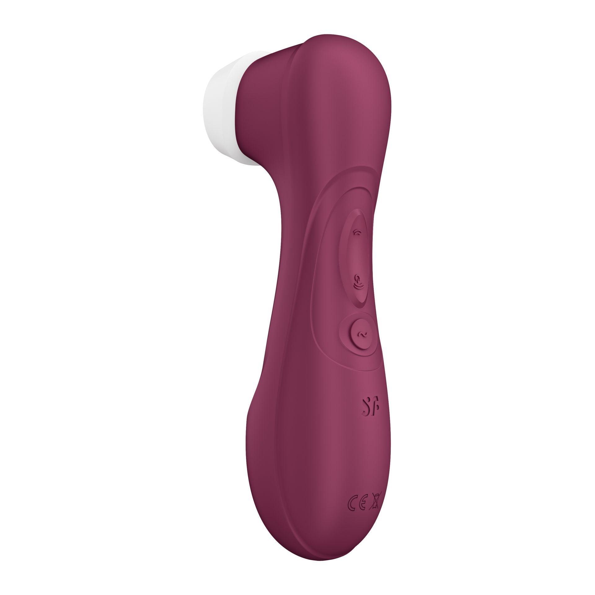 SATISFYER Auflegevibrator "Pro 2 Generation 3" - Airpulse-Technologie 16.4 cm (rot) - loveiu.ch