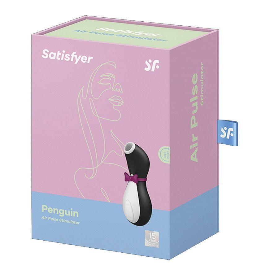 SATISFYER Auflegevibrator "Pro Penguin Next Generation" - Airpulse-Technologie 10.8 cm (schwarz/weiss) - loveiu.ch