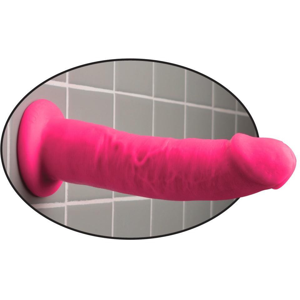 Realistischer Dildo "dillio" mit Saugfuss - Strap-On kompatibel 22.9 cm (pink) - loveiu.ch