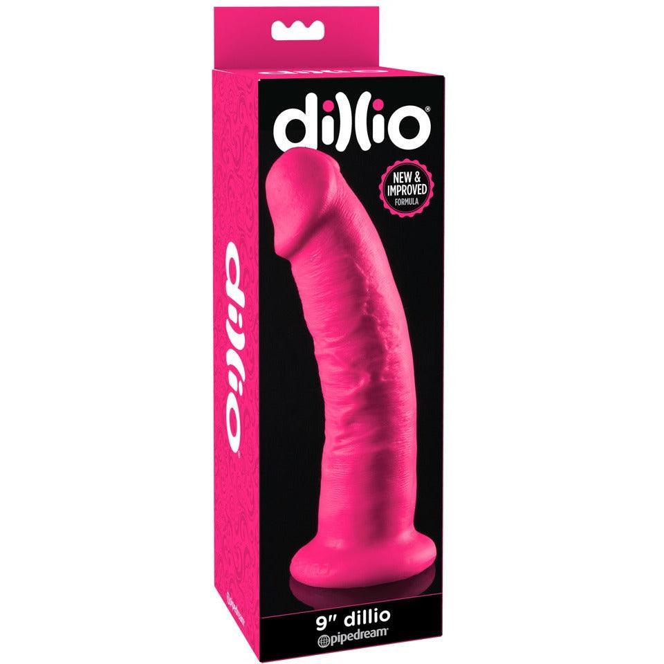 Realistischer Dildo "dillio" mit Saugfuss - Strap-On kompatibel 22.9 cm (pink) - loveiu.ch
