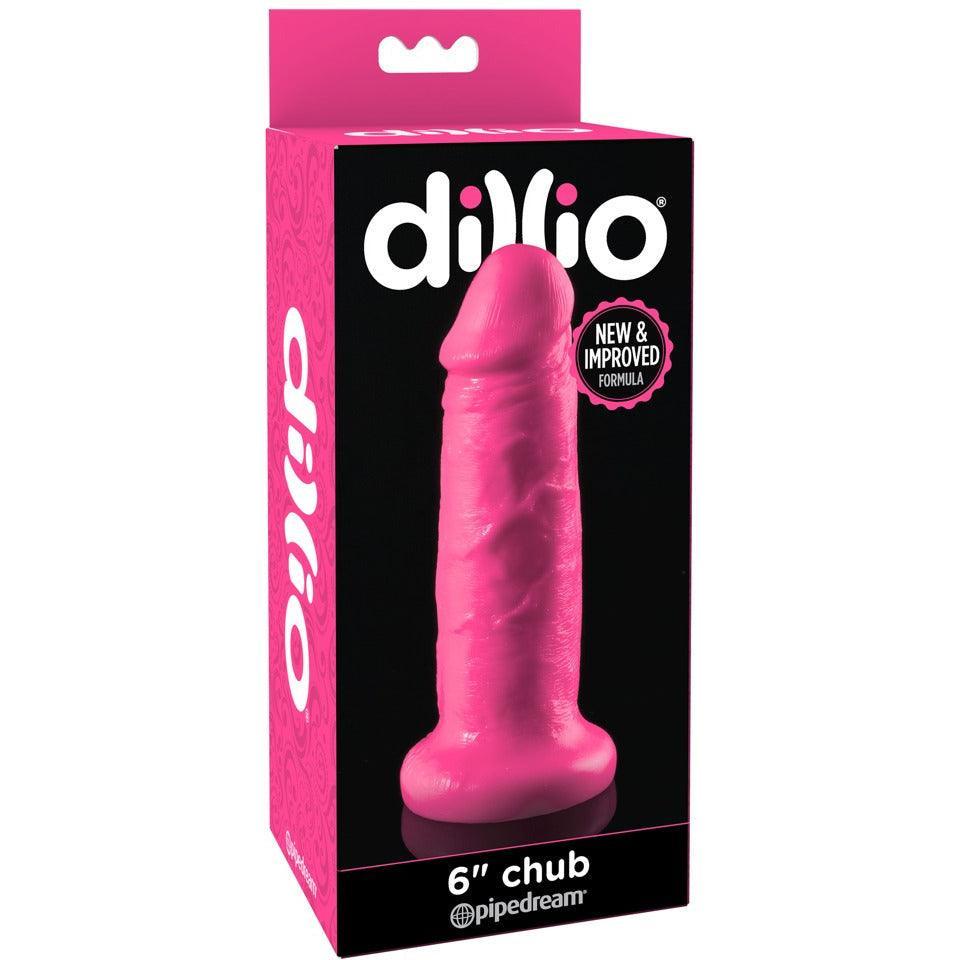 Realistischer Dildo "chub" mit Saugfuss - Strap-On kompatibel 15.2 cm (pink) - loveiu.ch