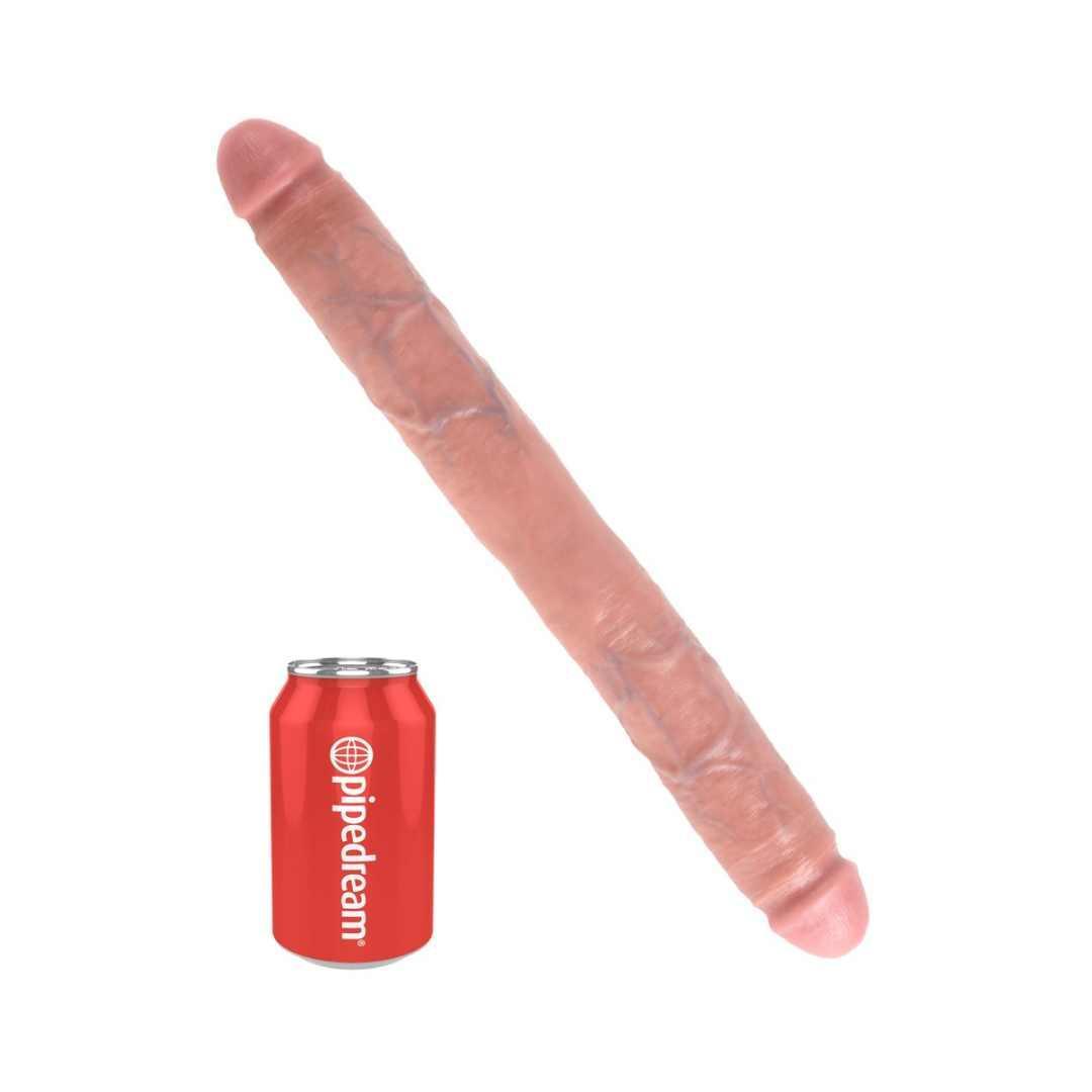 Doppeldildo "Thick Double Dildo" - 42 cm (hautfarben) - loveiu.ch
