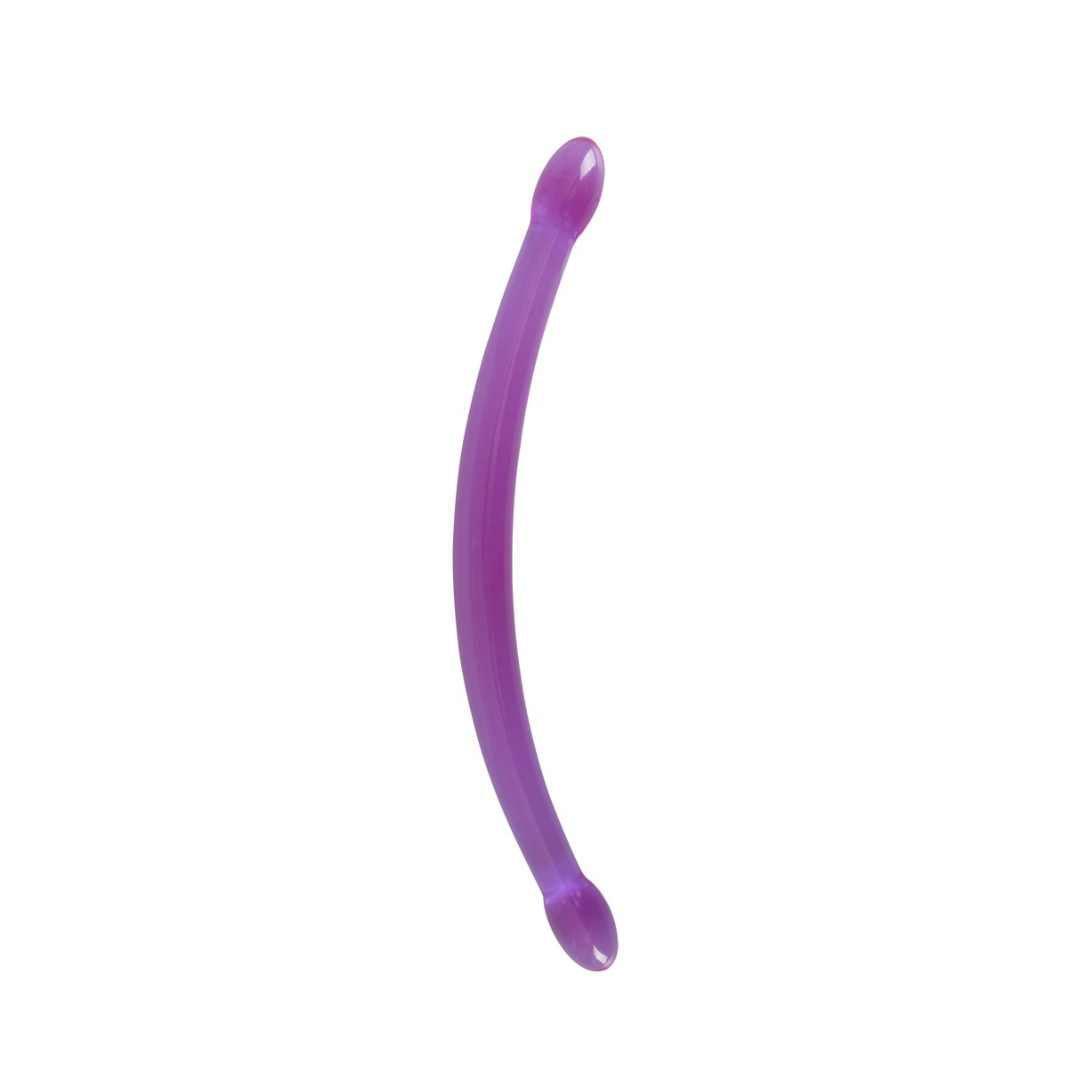 Doppeldildo "Candy Flexy Lover" mit angedeuteter Eichel - 44 cm (violett) - loveiu.ch