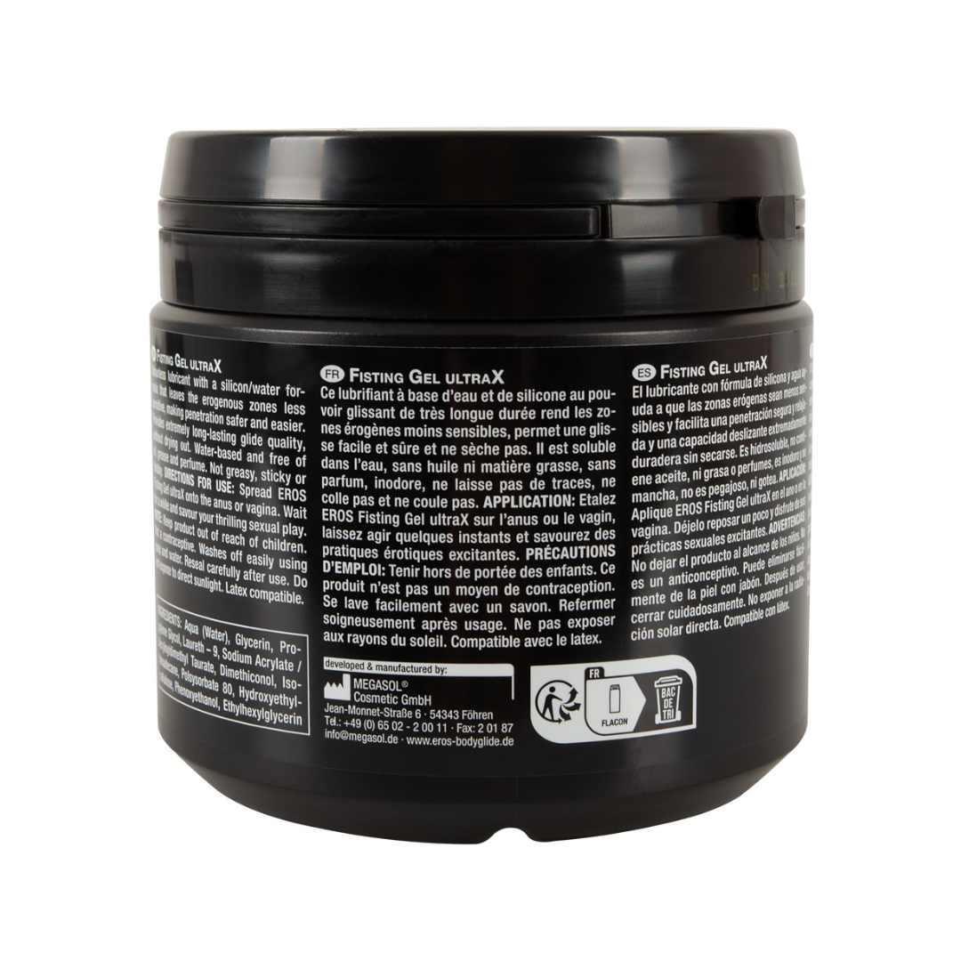Fisting Gel "UltraX" - latexverträglich & geruchslos (500 ml) - loveiu.ch