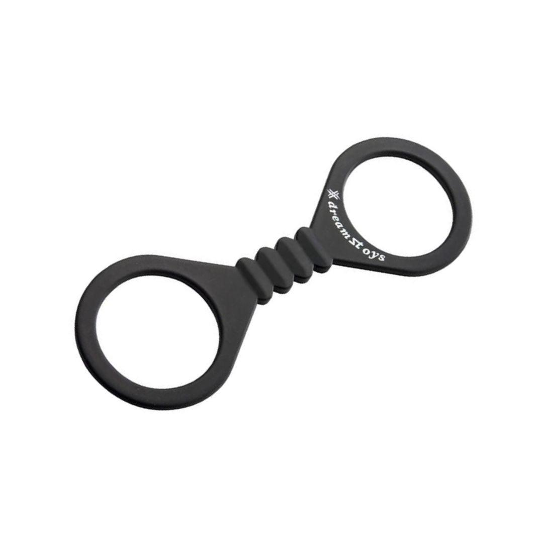 Fussfessel aus Silikon - 29 cm (schwarz) - loveiu.ch
