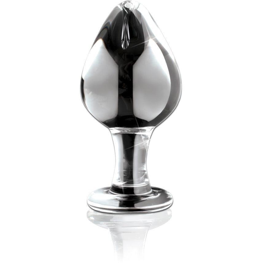 Glasplug "No. 25" Plug heiss & kalt erleben - Ø 4 cm (transparent) - loveiu.ch