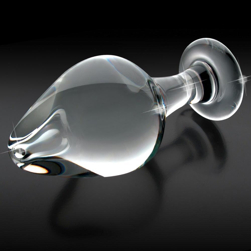 Glasplug "No. 25" Plug heiss & kalt erleben - Ø 4 cm (transparent) - loveiu.ch