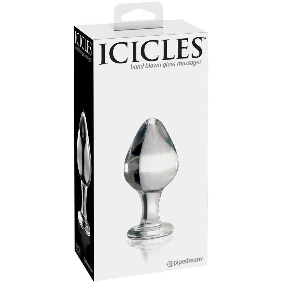 Glasplug "No. 25" Plug heiss & kalt erleben - Ø 4 cm (transparent) - loveiu.ch