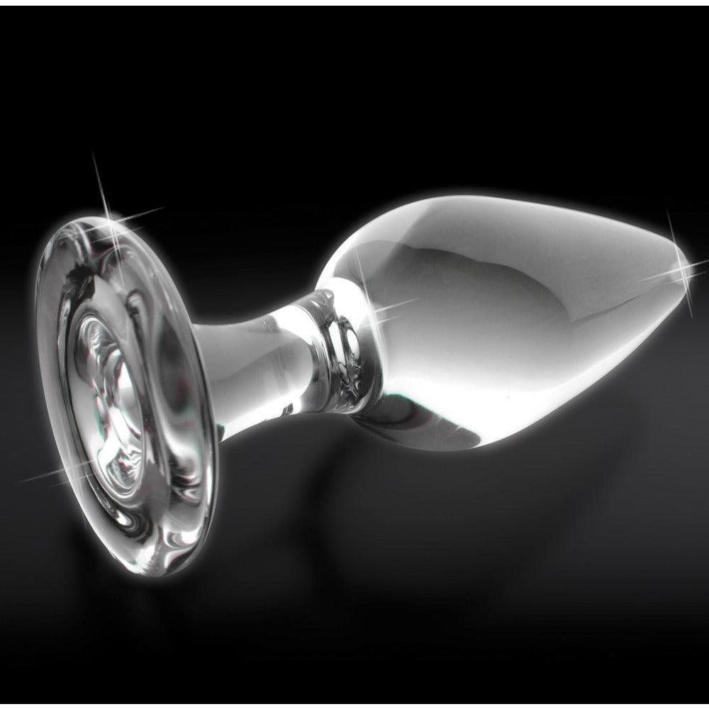 Glasplug "No. 26" Plug heiss & kalt erleben - Ø 4 cm (transparent) - loveiu.ch