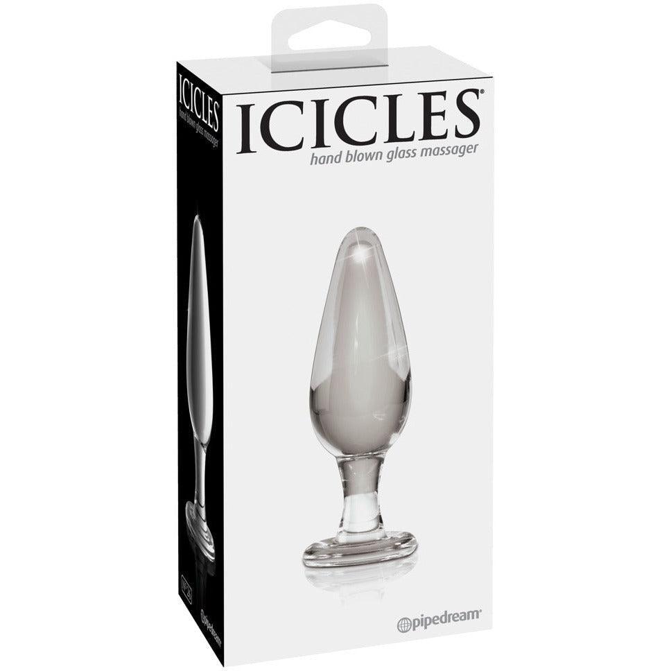 Glasplug "No. 26" Plug heiss & kalt erleben - Ø 4 cm (transparent) - loveiu.ch