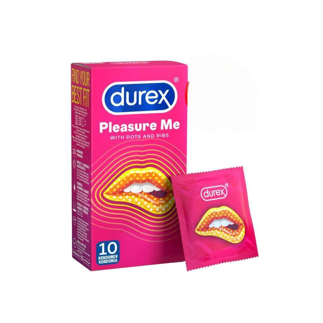 Kondome "Pleasure Me" Naturkautschuklatex (56 mm/10 Stk.) von Durex - loveiu.ch
