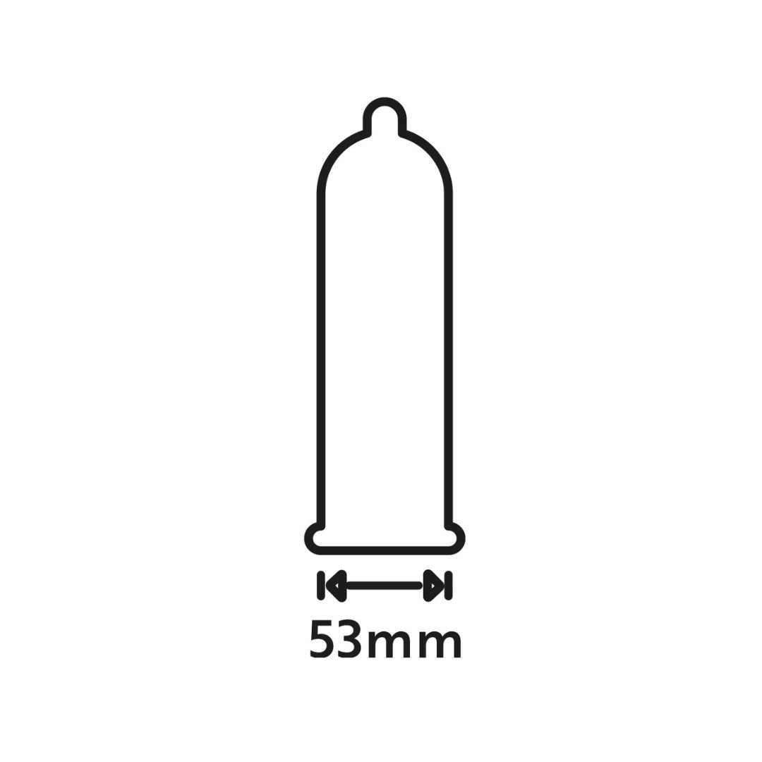 Kondome "extra dünn" aus Naturkautschuklatex (Ø 52 mm/48 Stk.) - loveiu.ch