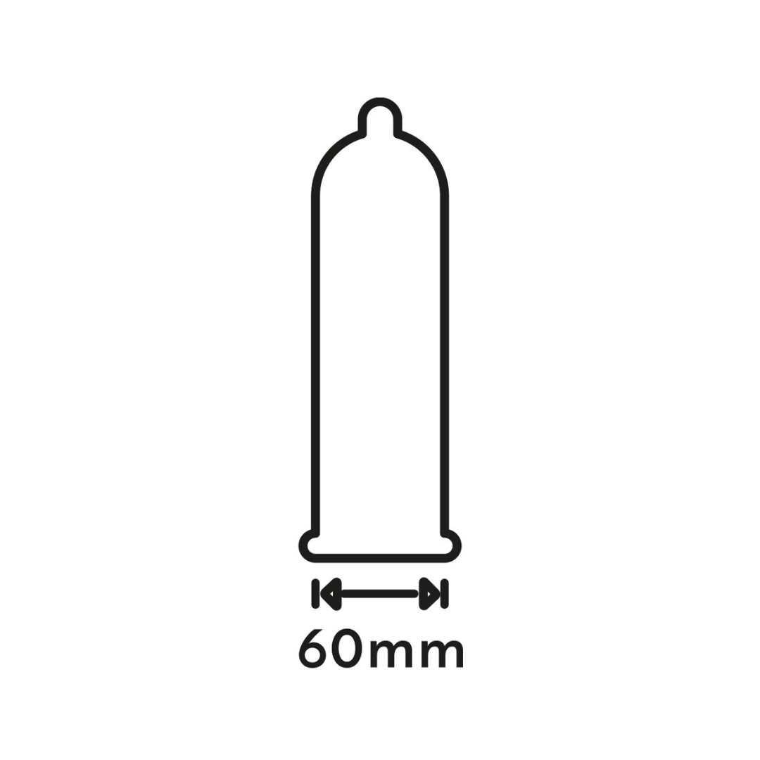 Kondome "Extra Large" aus Naturkautschuklatex (Ø 60 mm/48 Stk.) - loveiu.ch