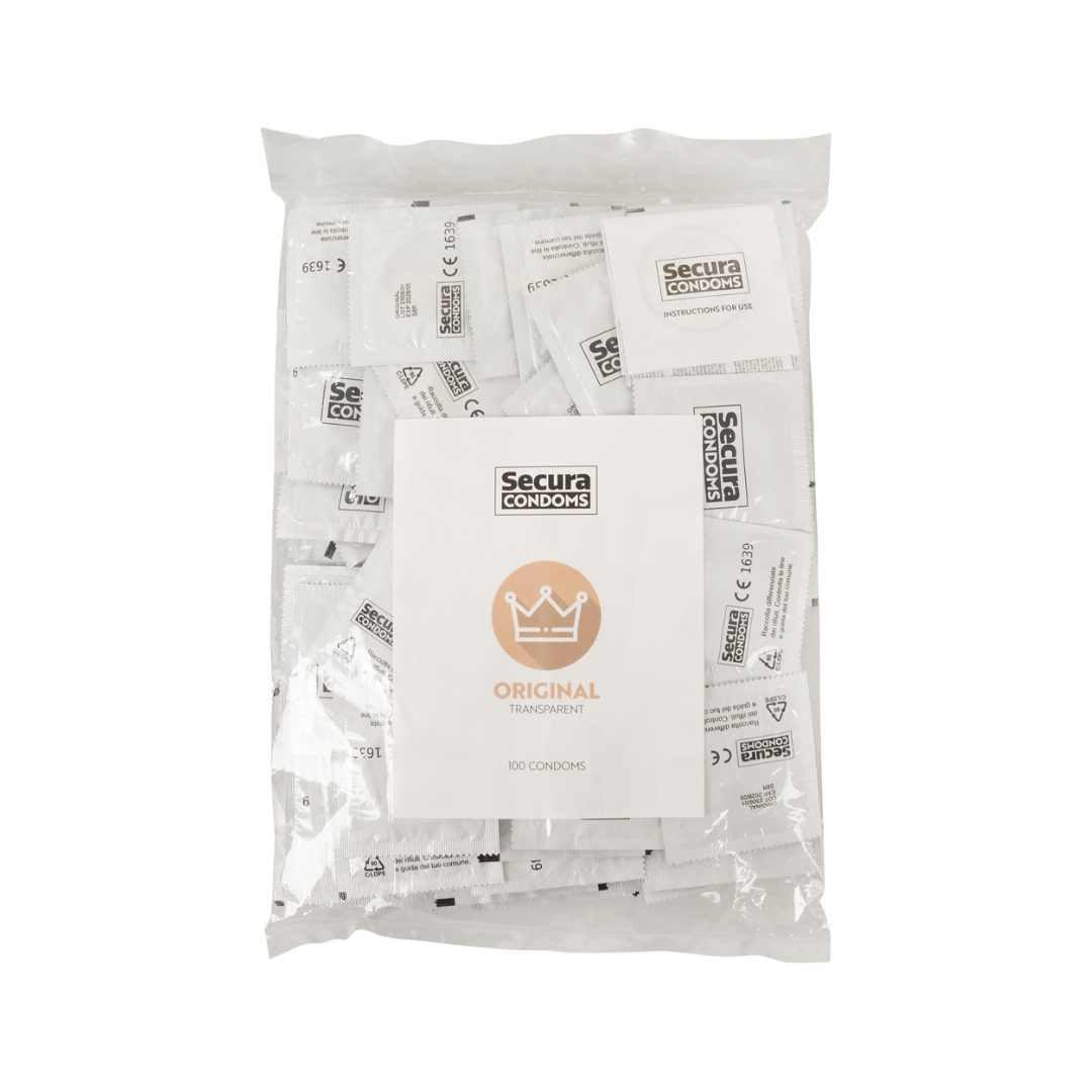 Kondome "Secura Original" aus Naturkautschuklatex (Γ 52 mm/100 Stk.) - loveiu.ch