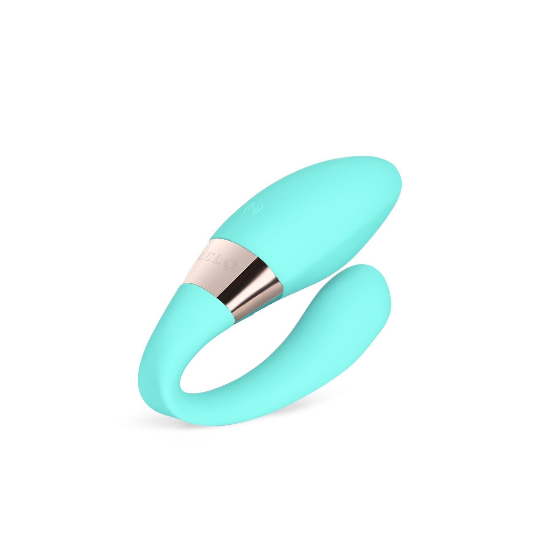 Paarvibrator "Tiani Harmony" aus Silikon - per App steuerbar 9 cm (türkis) - loveiu.ch