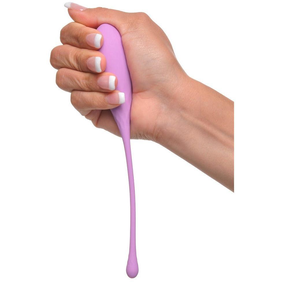 Liebeskugeln Beckenbodentraining "Her Trainer Set" aus Silikon - Kegelform (violett) - loveiu.ch