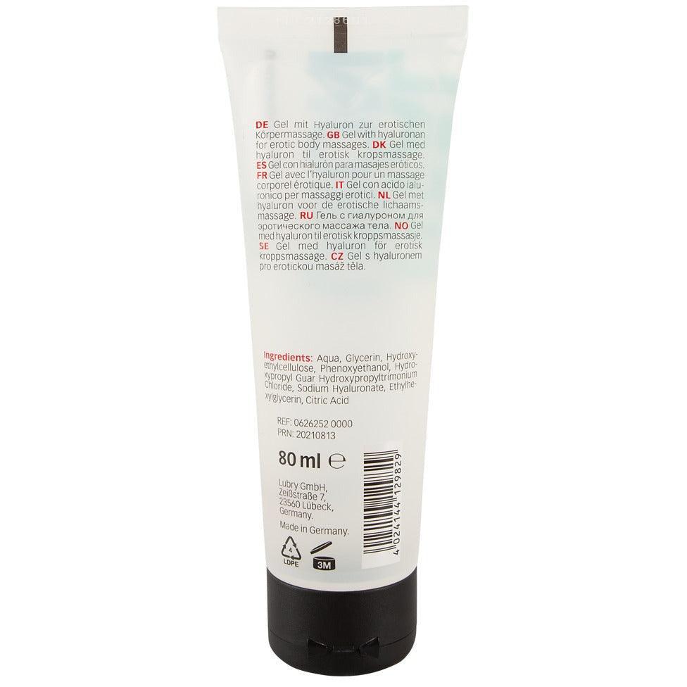 Massagegel mit Hyaluron - wasserbasiert & vegan (80 ml) - loveiu.ch