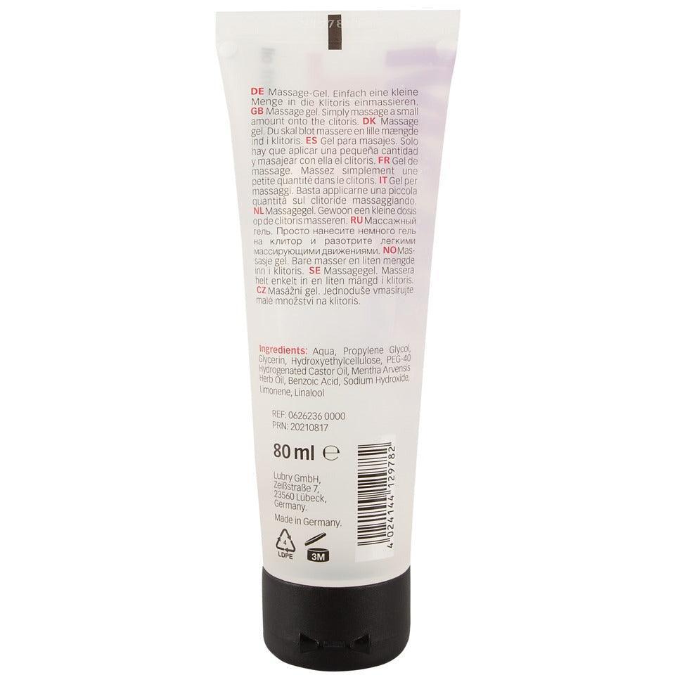 Massagegel mit kühlendem Minz-Öl - wasserbasiert & vegan (80 ml) - loveiu.ch