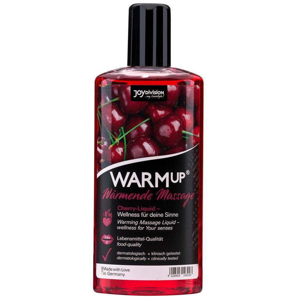 Massageöl "WARMup Cherry" - mit Wärme-Effekt (150 ml) - loveiu.ch