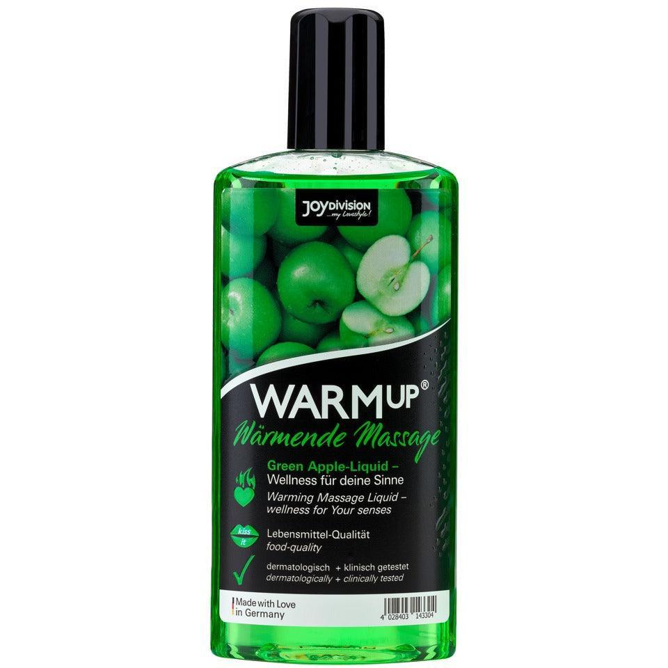Massageöl "WARMup grüner Apfel" - mit Wärme-Effekt (150 ml) - loveiu.ch