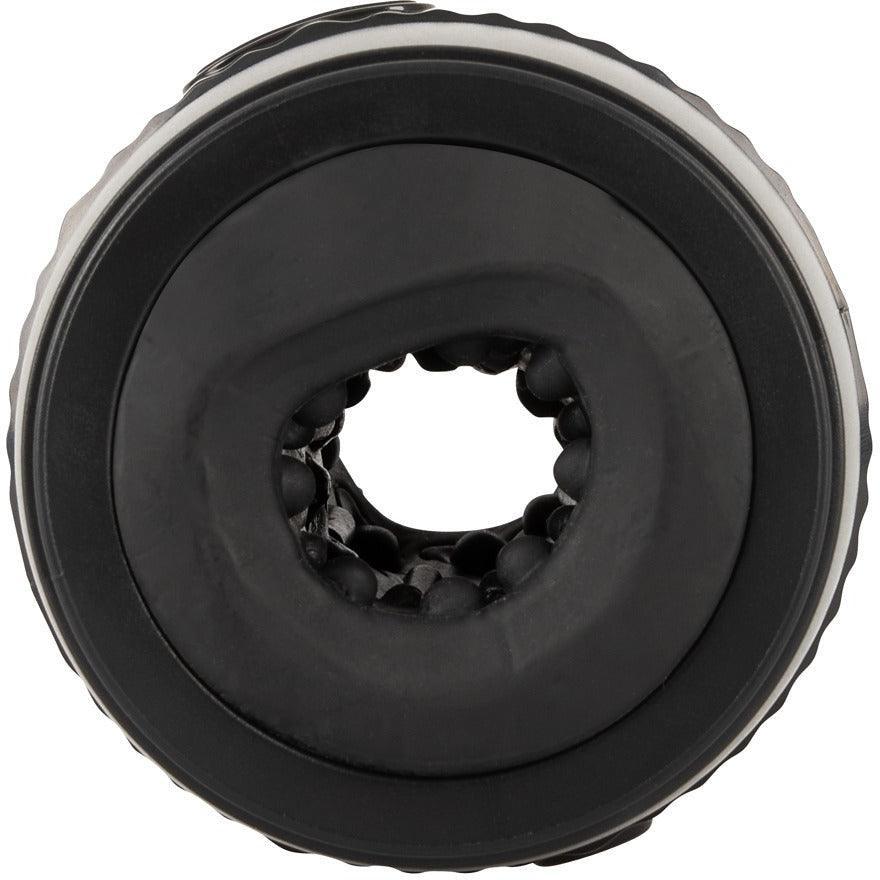 Masturbator "Donut" mit hautfreundlichen Softsleeve - dehnbar Ø 3 cm (schwarz) - loveiu.ch