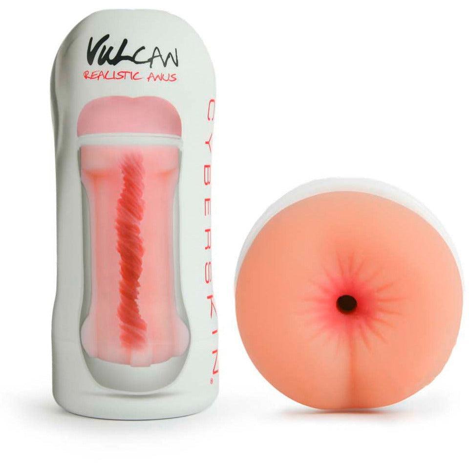 Masturbator "Realistic Anus" mit Lustkanal - hautrealistisches Cyberskin-Material - loveiu.ch