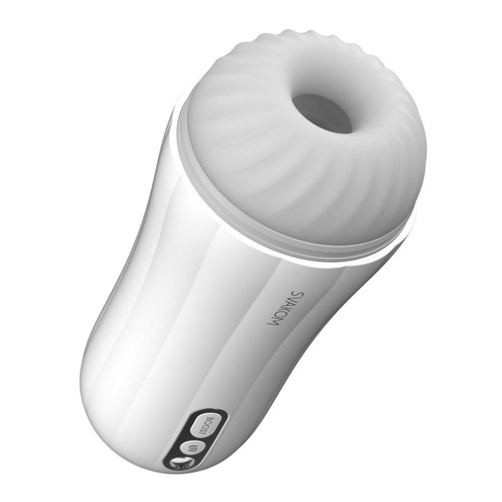 Masturbator "Robin" mit einzigartiger Boost-Funktion 19.8 cm (weiss) - loveiu.ch