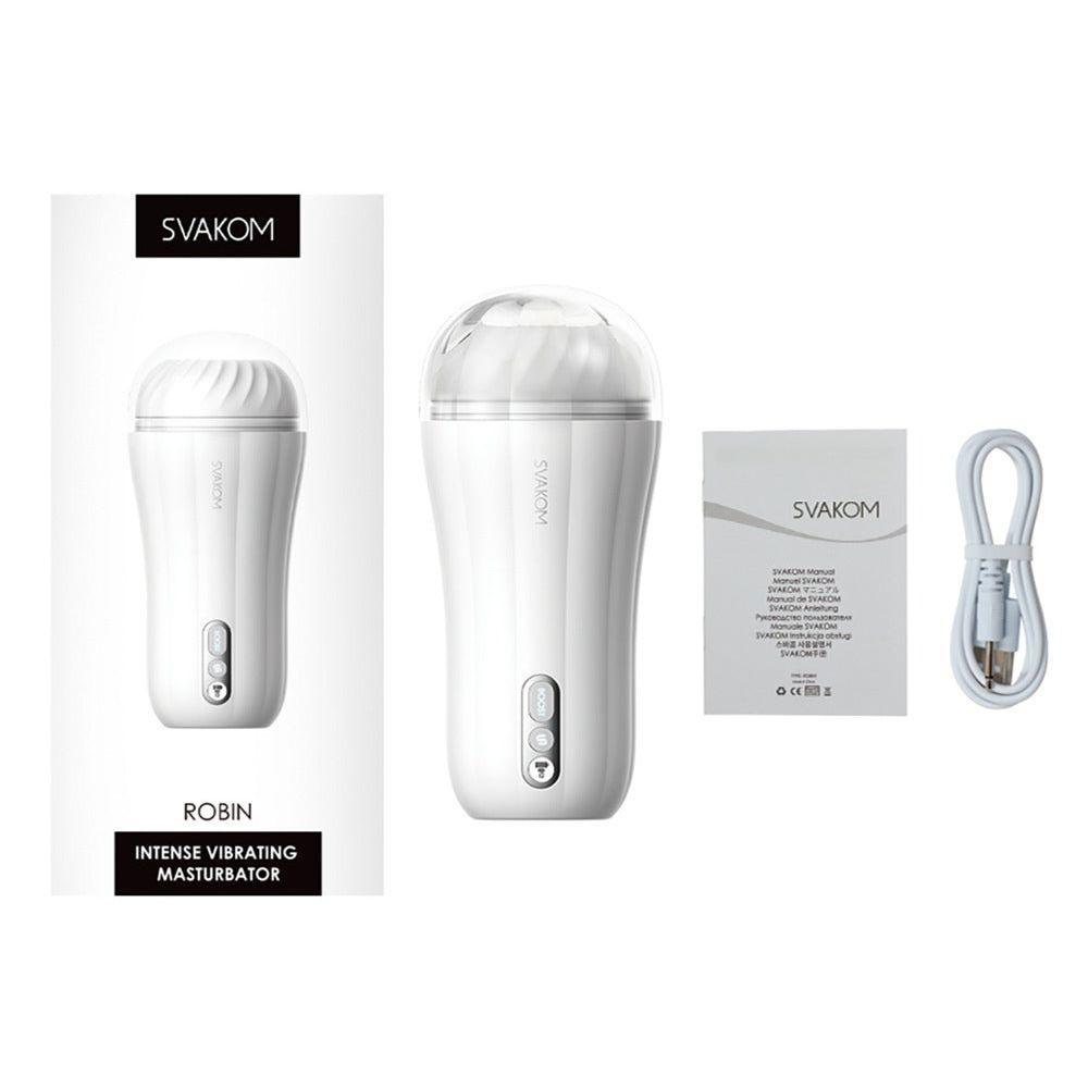Masturbator "Robin" mit einzigartiger Boost-Funktion 19.8 cm (weiss) - loveiu.ch