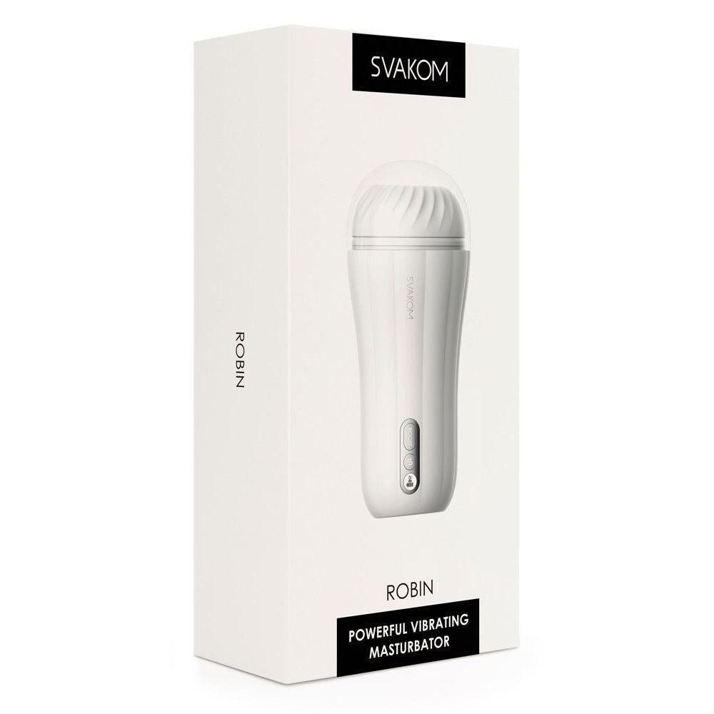 Masturbator "Robin" mit einzigartiger Boost-Funktion 19.8 cm (weiss) - loveiu.ch