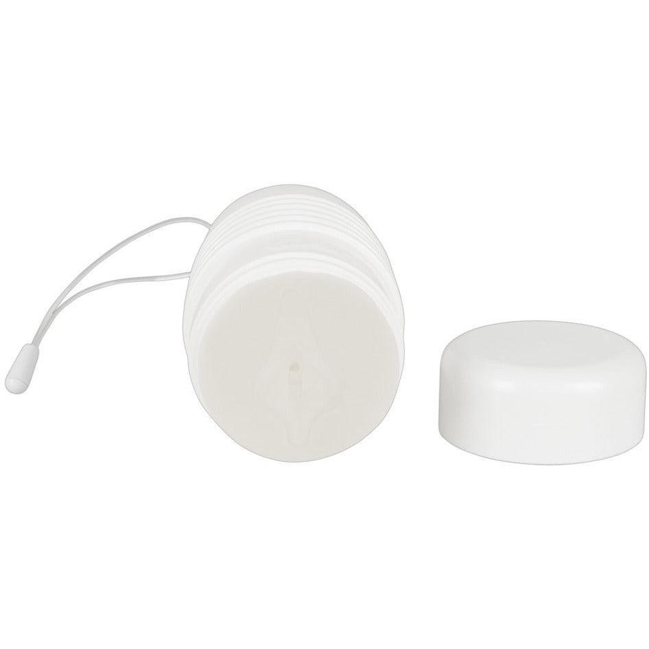 Masturbator "Vulcan Tight Vagina Vibrating" mit Minivibrator - eng anliegende Vaginaform 15 cm (transparent) - loveiu.ch