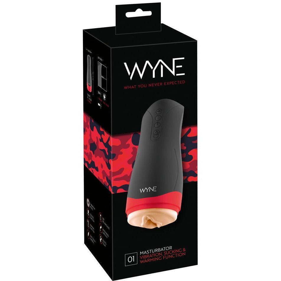 Masturbator "WYNE" mit Wärme- & Saugfunktion - loveiu.ch