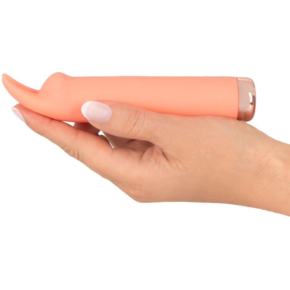 Vibrator "Mini Tickle" aus Silikon - flexible Vibro-Öhrchen 15.4 cm von peachy - loveiu.ch