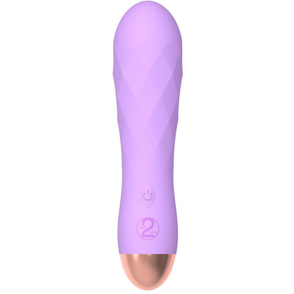 Minivibrator "Cuties" aus Silikon - reizend & klein 12.5 cm (lila) - loveiu.ch