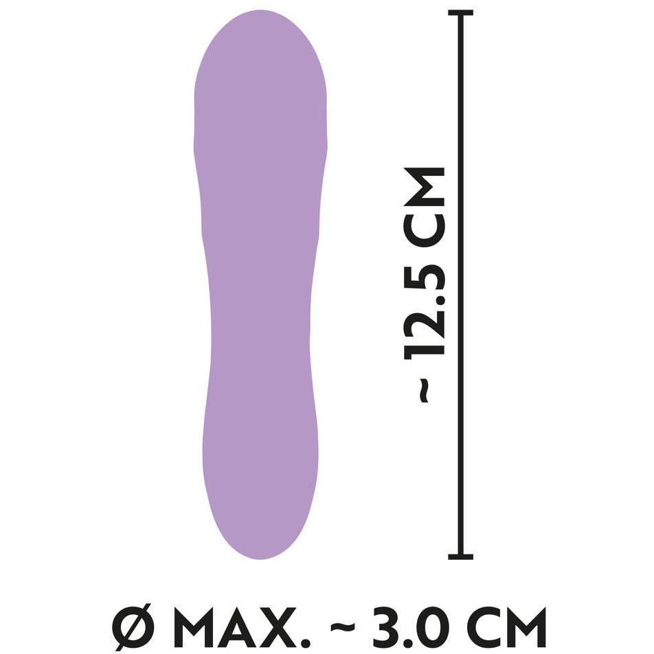 Minivibrator "Cuties" aus Silikon - reizend & klein 12.5 cm (lila) - loveiu.ch