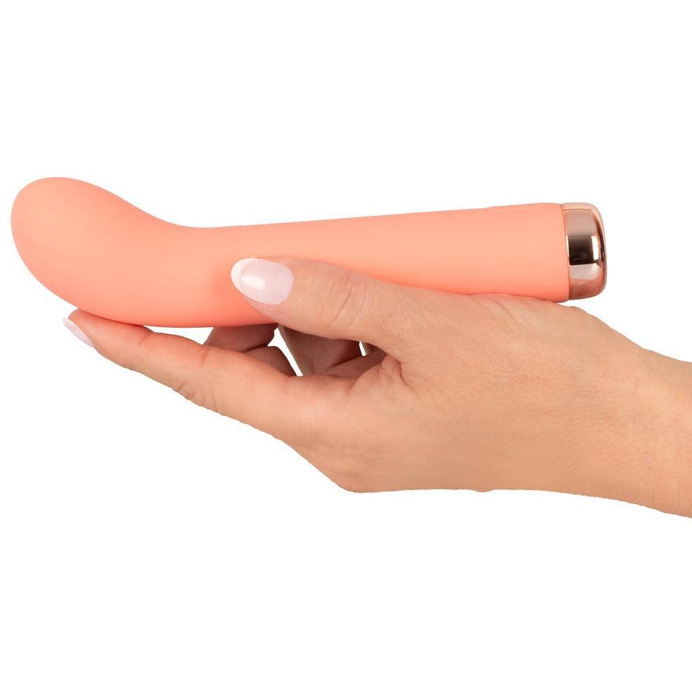 G-Punkt Vibrator "Mini G-Spot" - Soft-Touch-Textur 16.5 cm von peachy - loveiu.ch