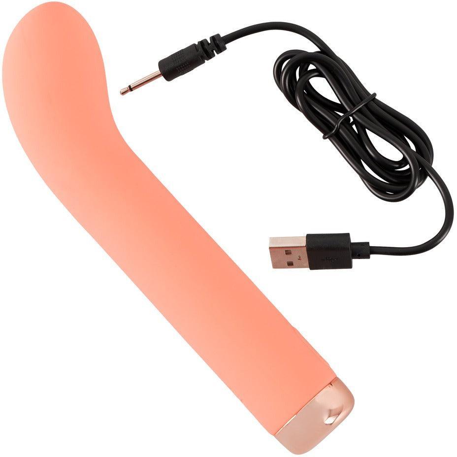 G-Punkt Vibrator "Mini G-Spot" - Soft-Touch-Textur 16.5 cm von peachy - loveiu.ch