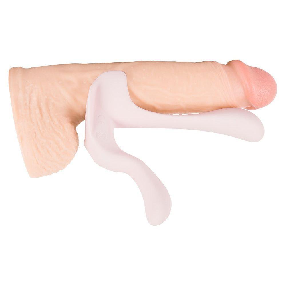Paarvibrator "Couple's Vibrator" aus Silikon - 13.1 cm (rosa) - loveiu.ch