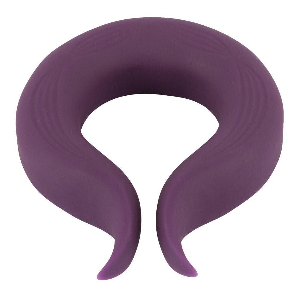 Paarvibrator "Two Motors coupleβs ring" aus Silikon Γ 3.7 cm (violett) - loveiu.ch