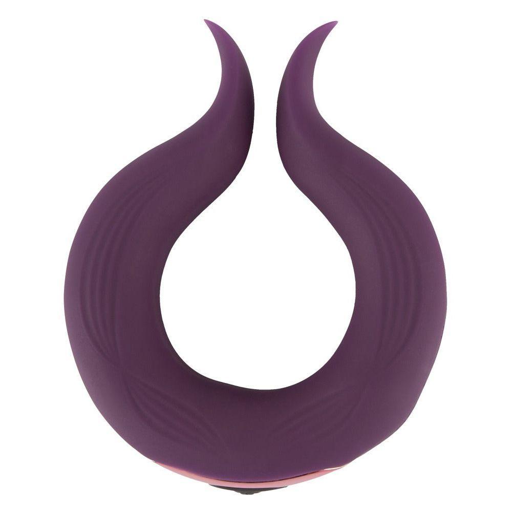 Paarvibrator "Two Motors coupleβs ring" aus Silikon Γ 3.7 cm (violett) - loveiu.ch