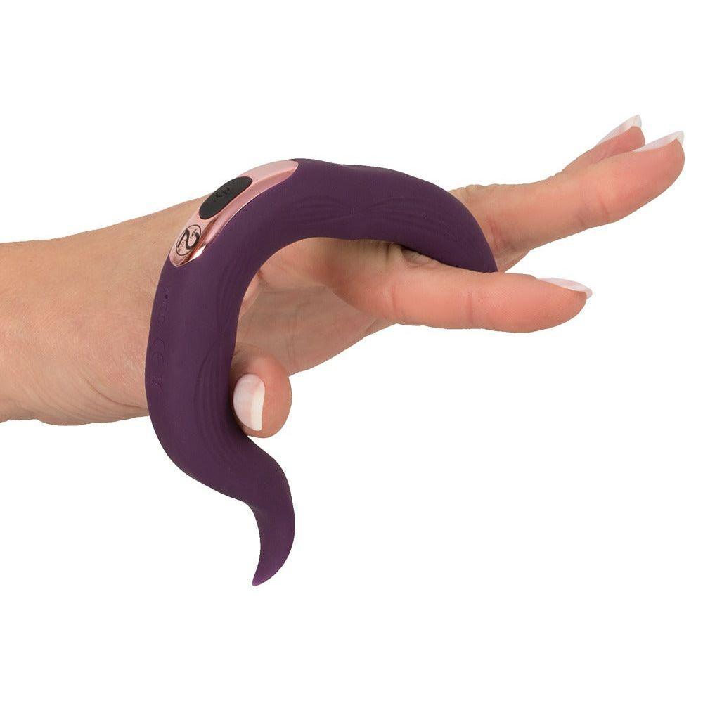 Paarvibrator "Two Motors coupleβs ring" aus Silikon Γ 3.7 cm (violett) - loveiu.ch