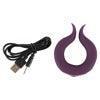 Paarvibrator "Two Motors coupleβs ring" aus Silikon Γ 3.7 cm (violett) - loveiu.ch