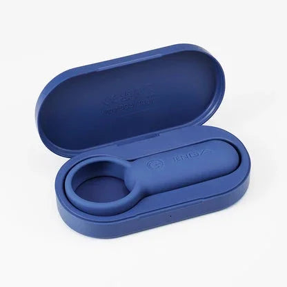 Blauer Vibrator in Aufbewahrungsbox – diskretes Liebesleben mit Gleitgel & Dildo-Alternativen