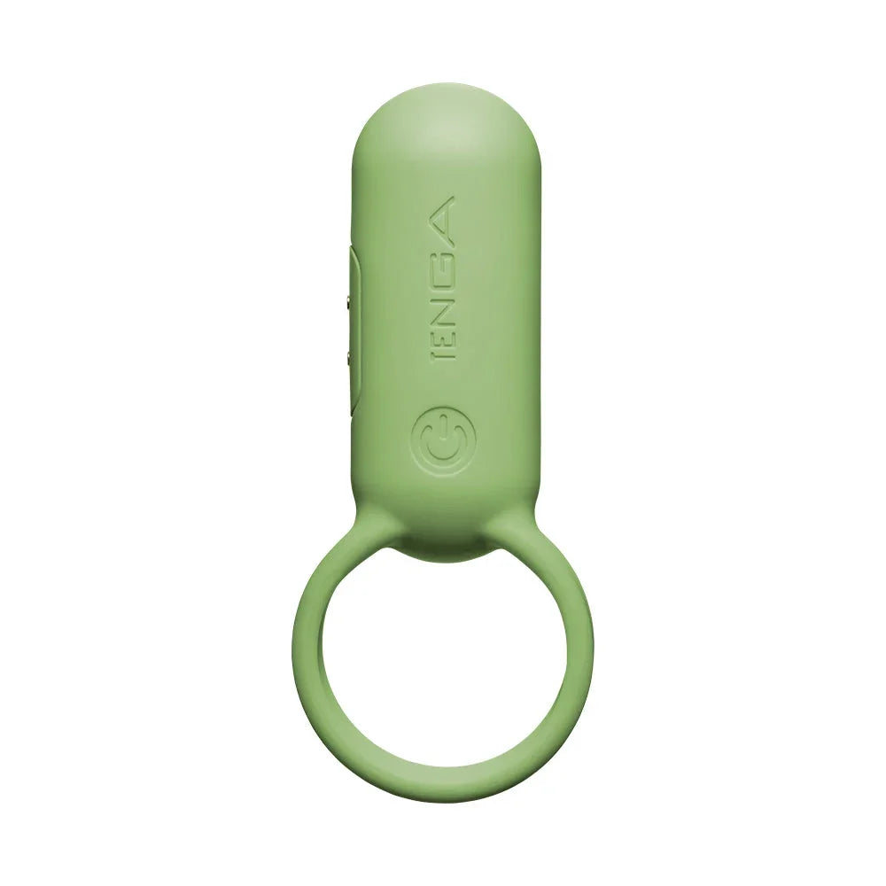 Grüner Tenga Vibrator mit Ring für intensives Vergnügen
