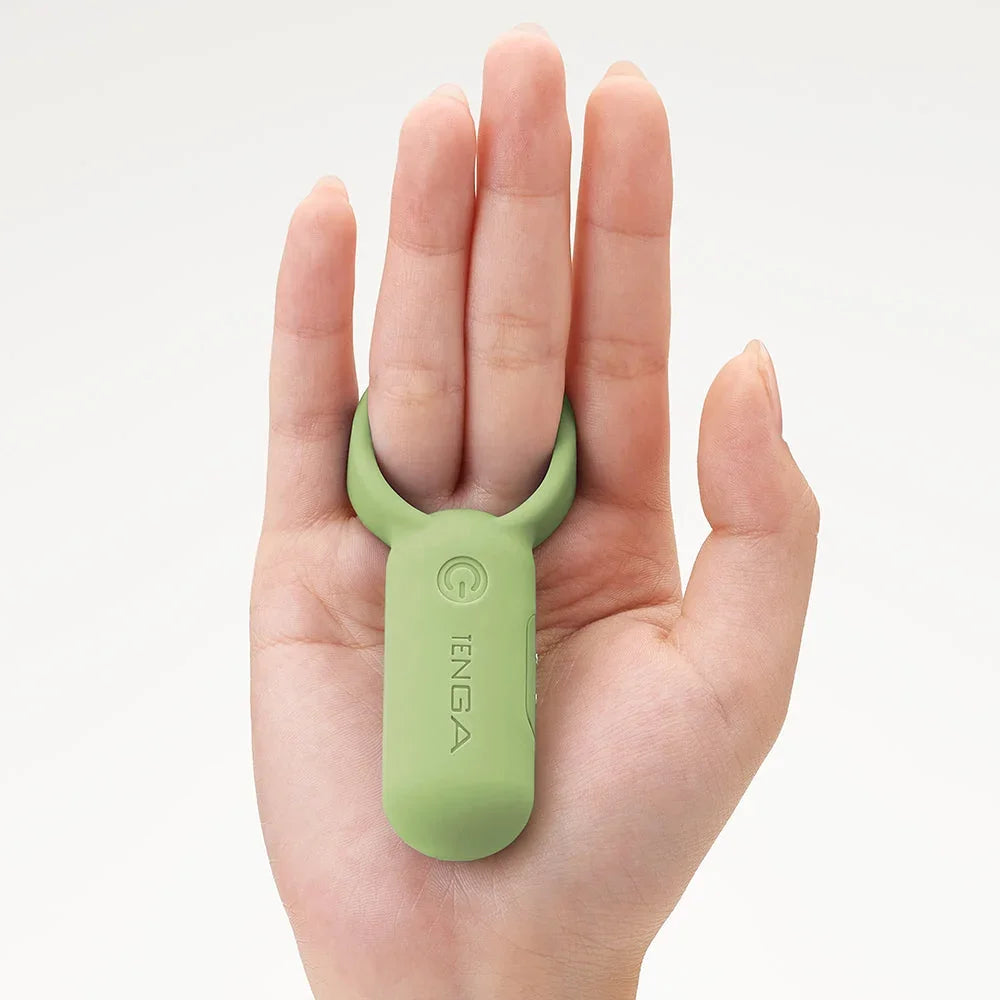 Grüner Tenga Vibrator für die Hand, ideal für das Liebesleben und Intimität