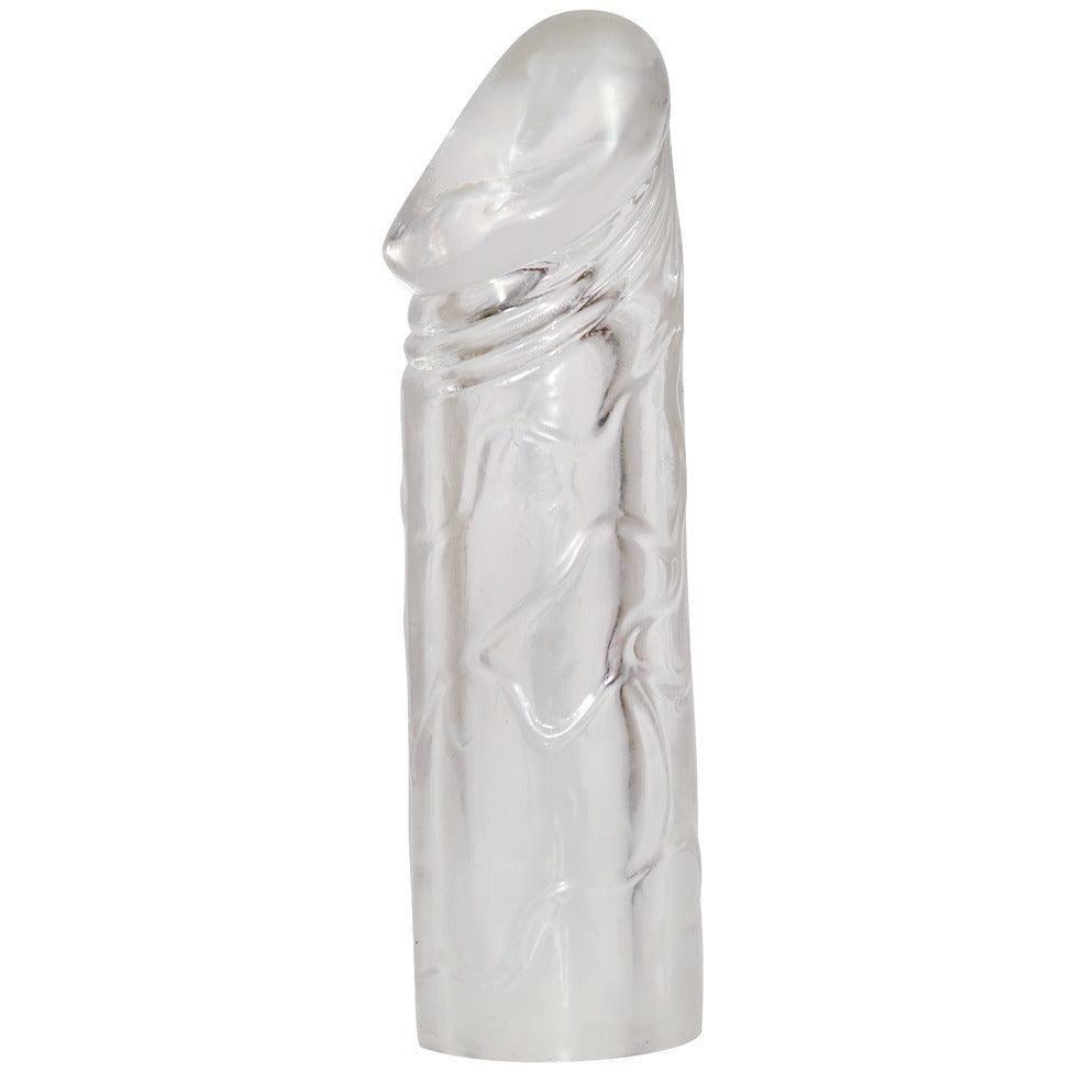 Penishülle "Mega 2" Extension" verlängert & verdickt den Penis - Ø 3 cm (transparent) - loveiu.ch