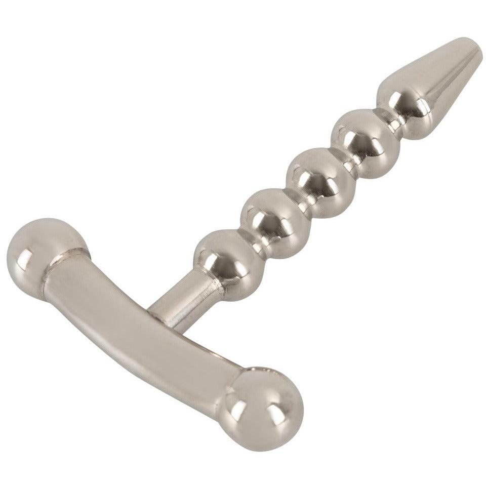 Penisplug mit Stimulationskugeln - Edelstahl 5.7 cm (silber) - loveiu.ch