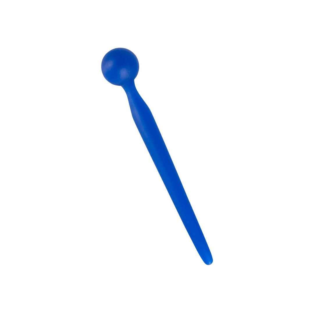 Penisplug "Sperma Stopper" aus Silikon - Ø 0.8 cm (blau) - loveiu.ch