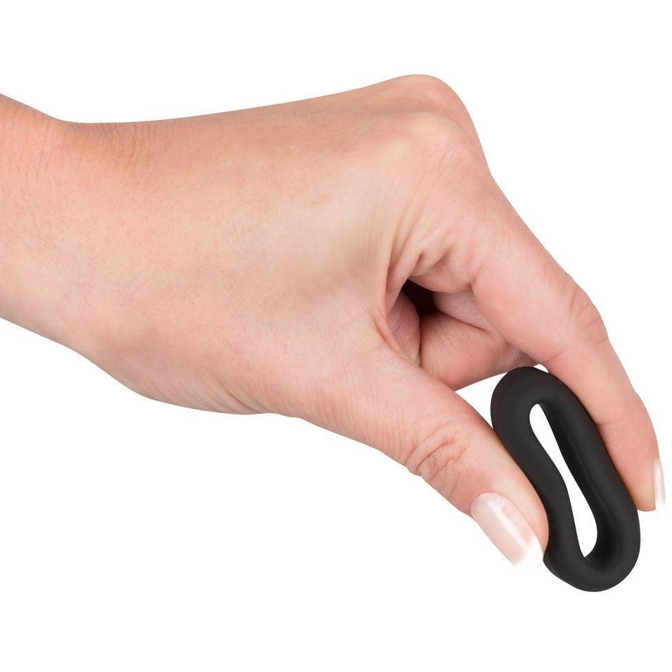 Penisring aus Silikon Ø 2.6 cm (schwarz) - loveiu.ch